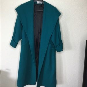 International Scene wool over size coat